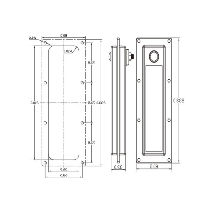 Strip type cable threading board, kit (including CM module), KML 16/16, 161601